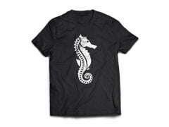 Deniz Atı Baskılı T-shirt