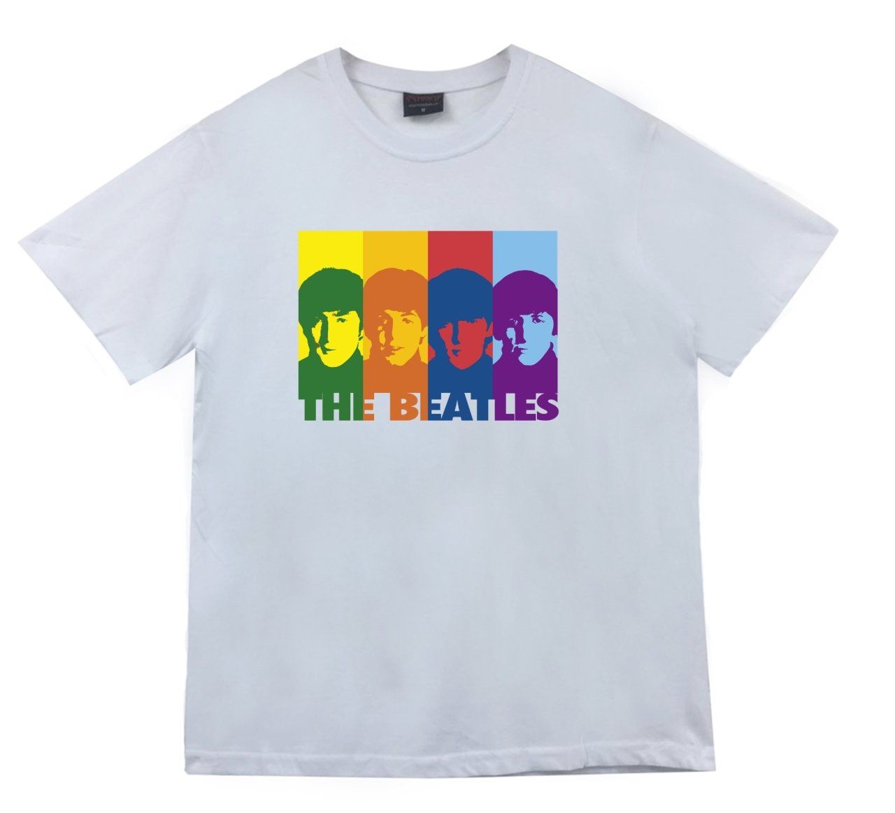 The Beatles Baskılı T-shirt