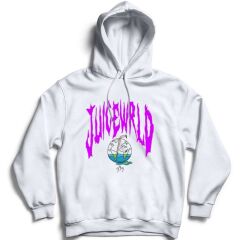 Juice Wrld Hiphop Rap Baskılı Kapüşonlu Sweatshirt