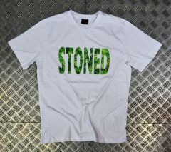 STONED Baskılı T-shirt