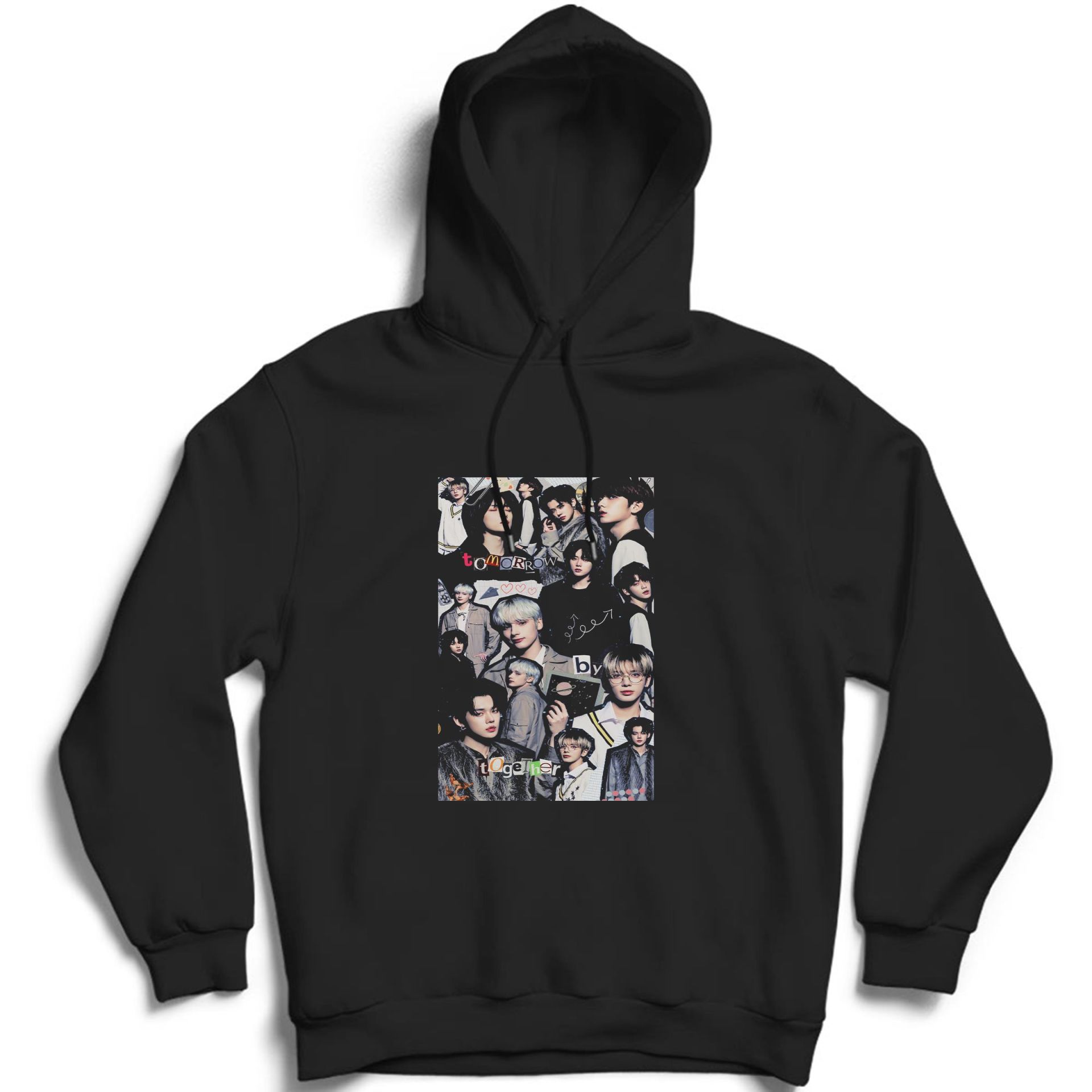 Txt Kpop Müzik Grubu Baskılı Kapşonlu Sweatshirt ( Yeonjun, Soobin, Beomgyu, Taehyun, Huening Kai )