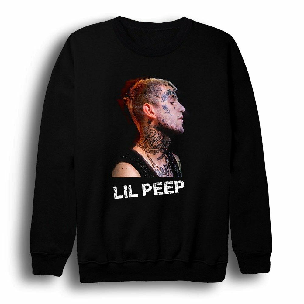 Lil Peep Baskılı Sweatshirt