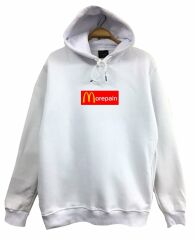 More Pain Baskılı Kapüşonlu Sweatshirt