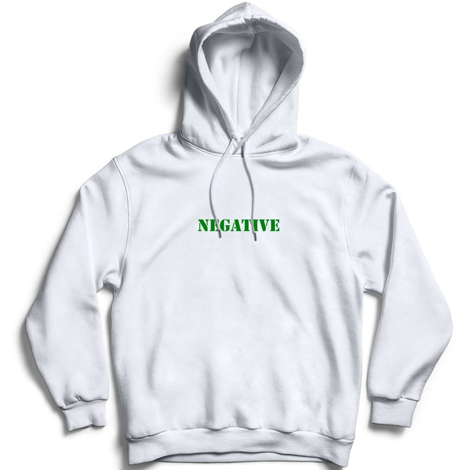Negatif Bask l Kapu onlu Sweatshirt XS GR