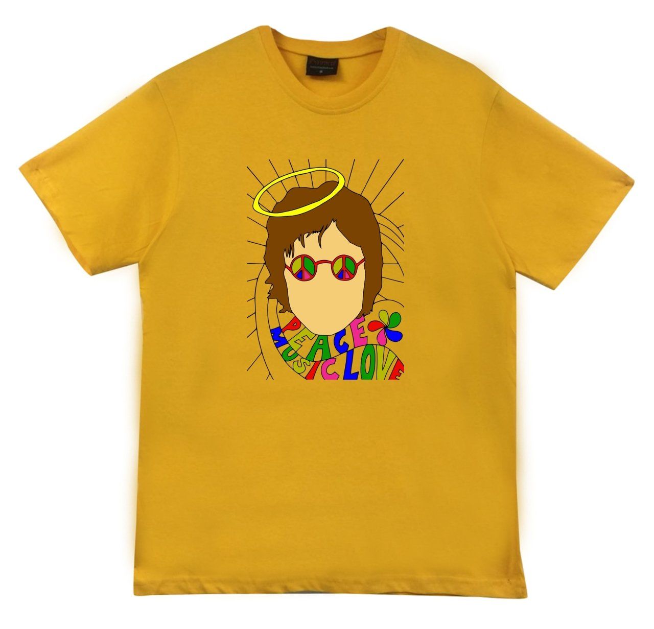 The Beatles Baskılı T-shirt