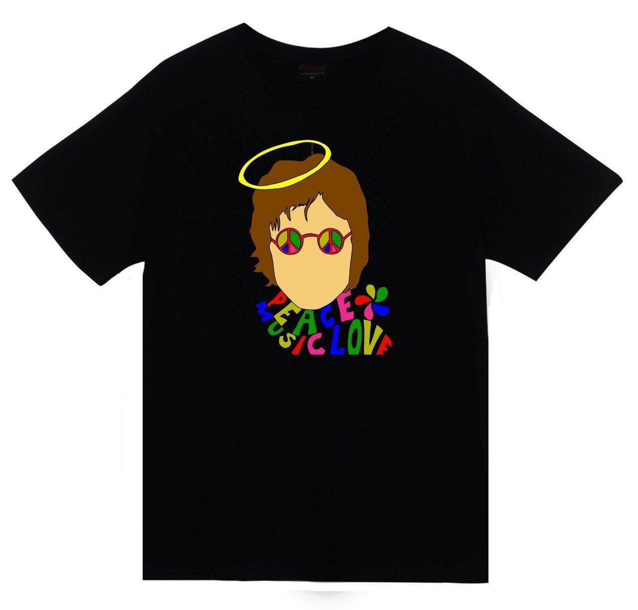 The Beatles Baskılı T-shirt