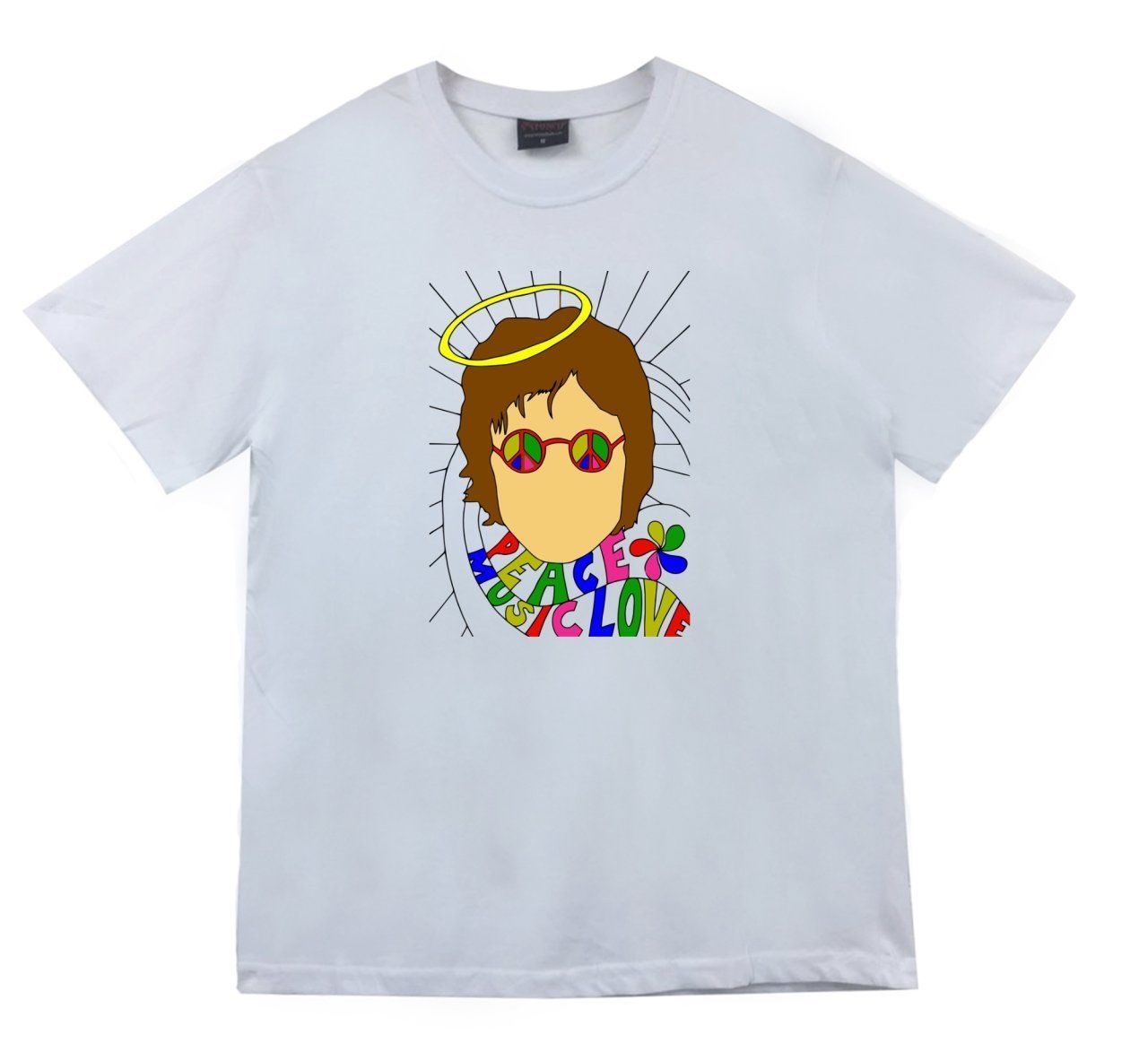 The Beatles Baskılı T-shirt