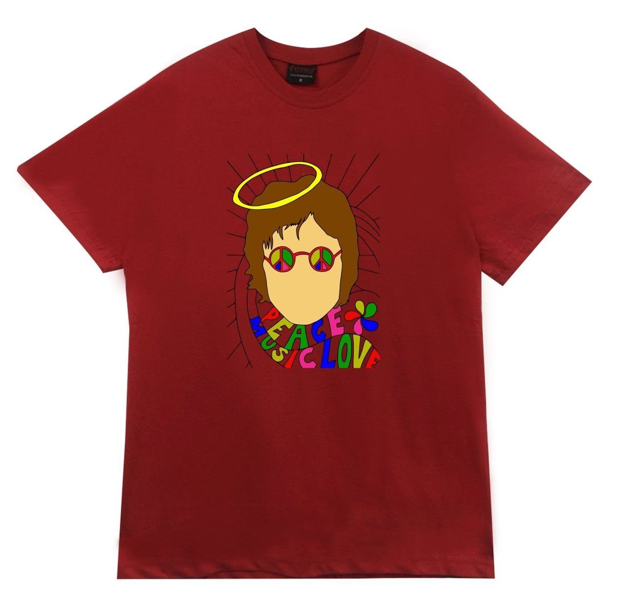 The Beatles Baskılı T-shirt