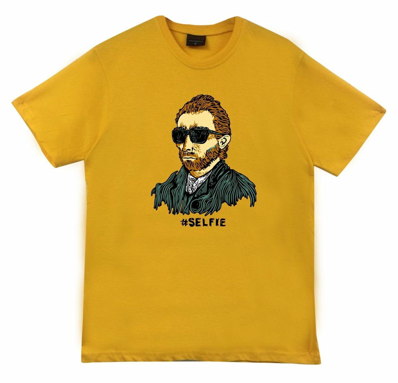 Van Gogh Selfie Tişört