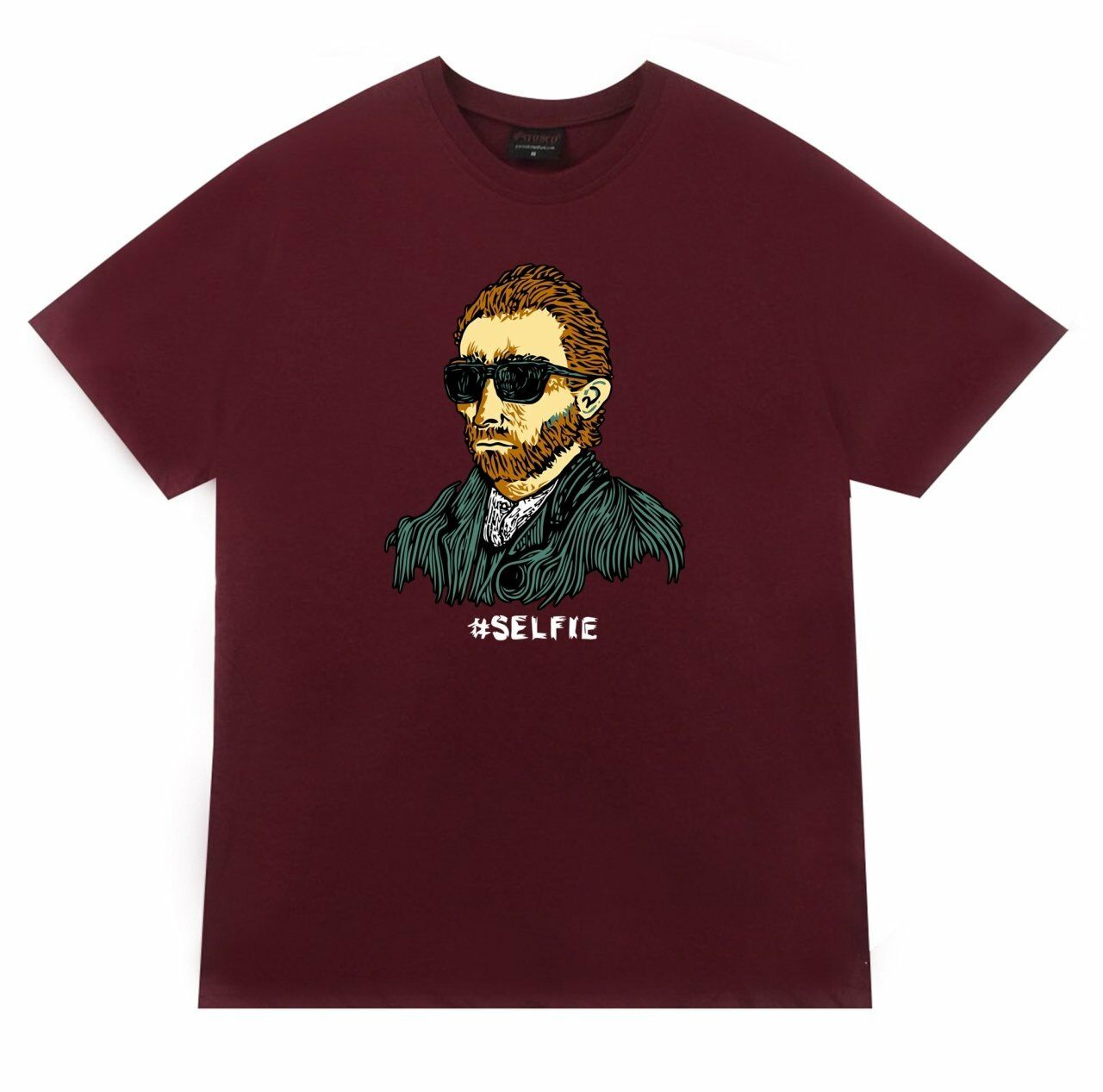 Van Gogh Selfie Tişört