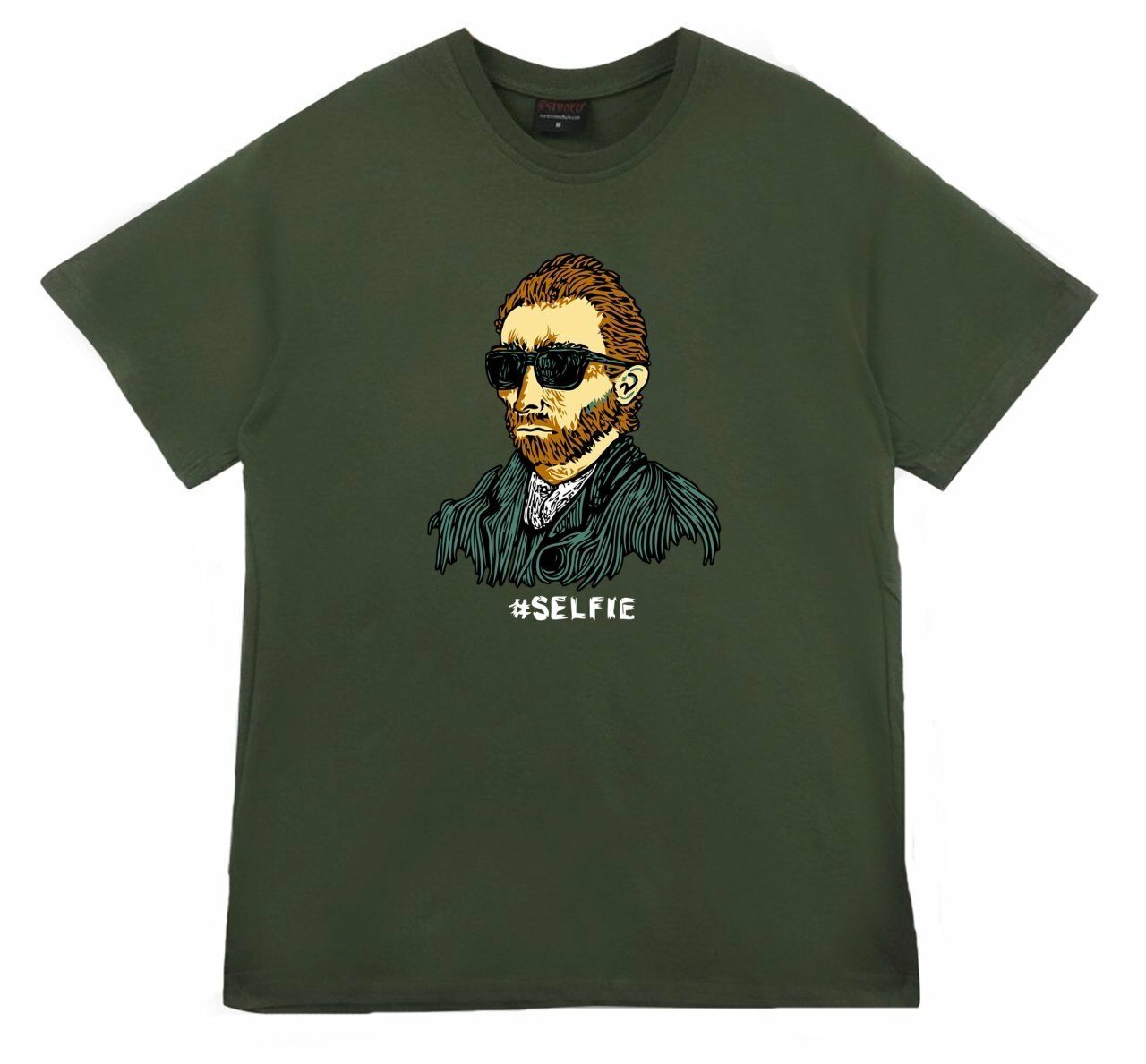 Van Gogh Selfie Tişört