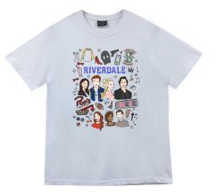 Riverdale Southside Serpents Baskılı T-shirt