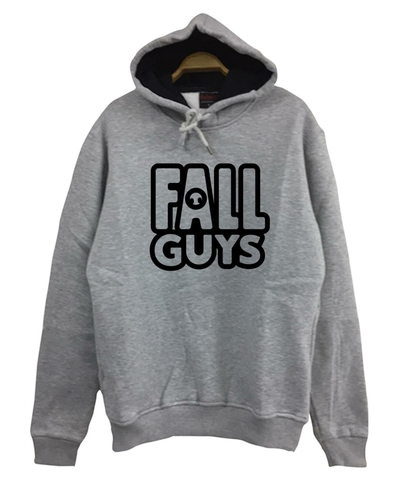 Fall Guys Oyun Baskılı Kapüşonlu Sweatshirt