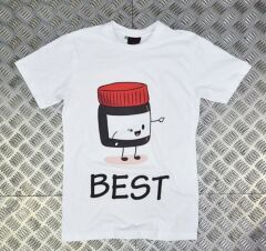 BEST Baskılı T-shirt