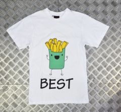BEST Baskılı T-shirt