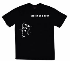 System Of a Down Baskılı T-shirt