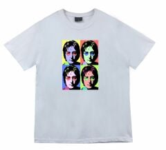 The Beatles Baskılı T-shirt