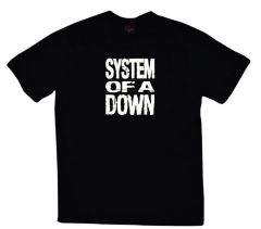 System Of a Down Baskılı T-shirt