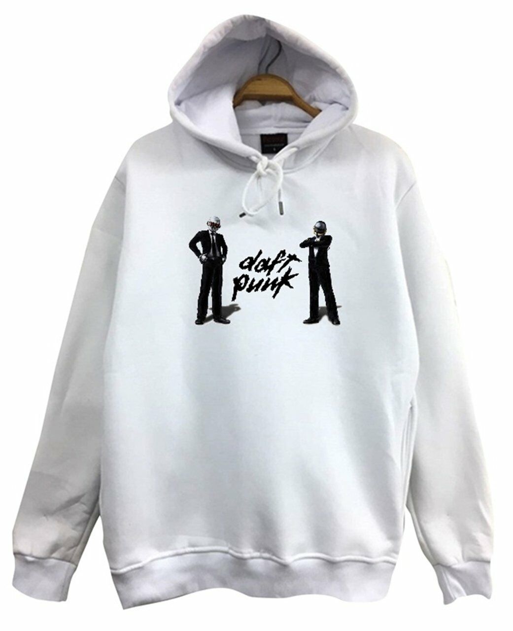 Daft Punk Baskılı Sweatshirt