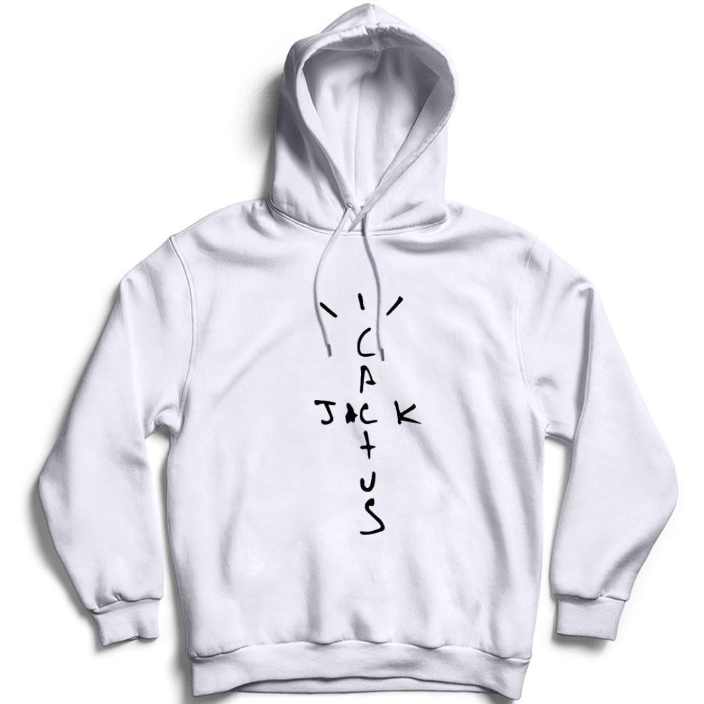 Cactus Jack Travis Scott Astroworld Bask l Kap onlu Sweatshirt S BEYAZ