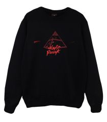 Daft Punk Baskılı Sweatshirt