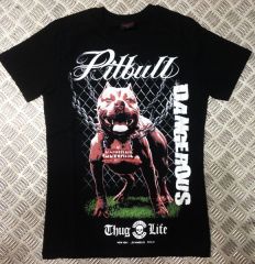 THUG LIFE Baskılı T-shirt