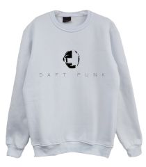 Daft Punk Baskılı Sweatshirt