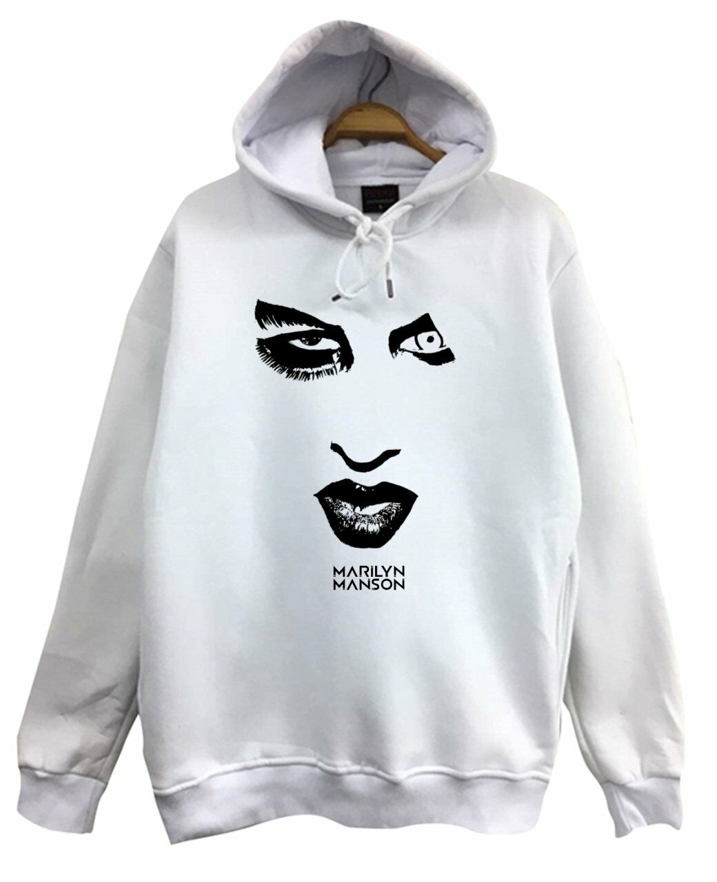 Marilyn Manson Baskılı Sweatshirt