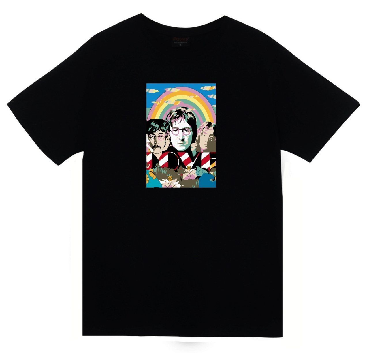 The Beatles Baskılı T-shirt
