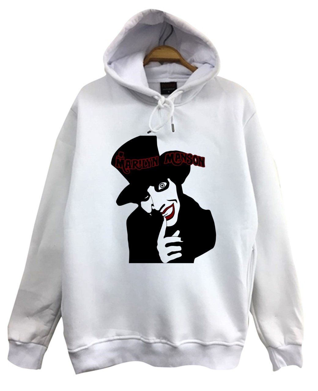 Marilyn Manson Baskılı Sweatshirt