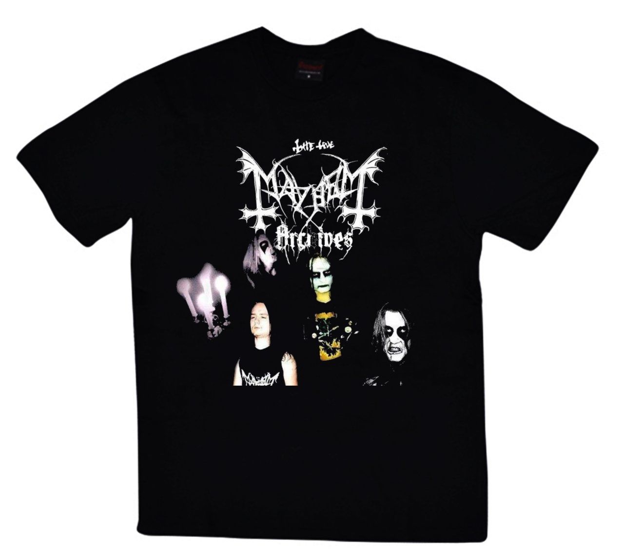 Mayhem Baskılı T-shirt