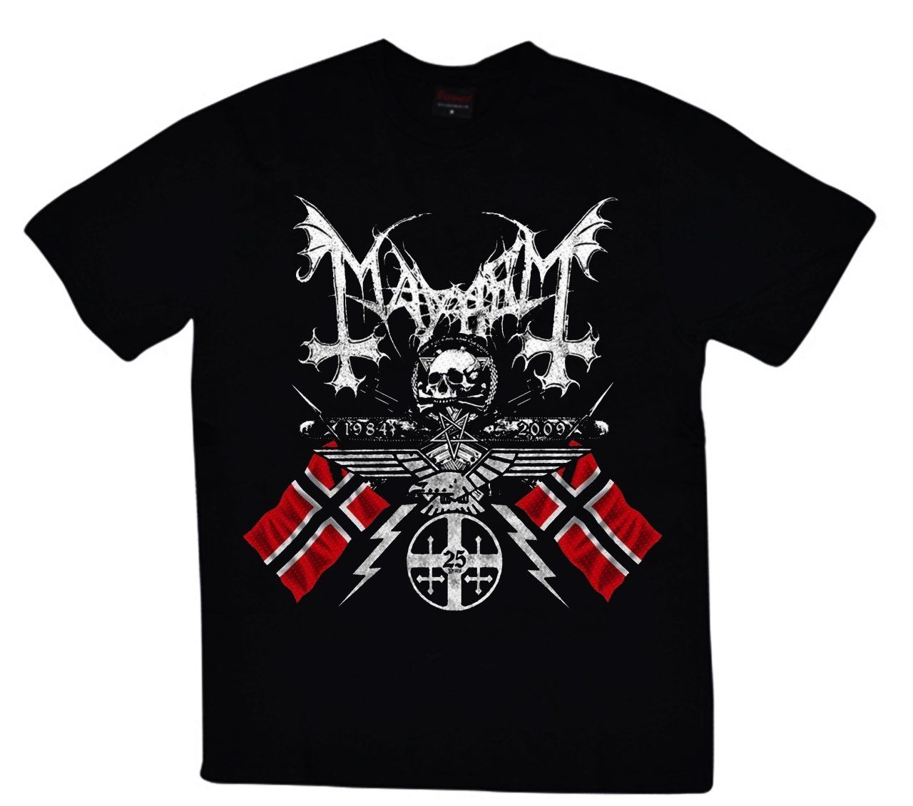 Mayhem Baskılı T-shirt