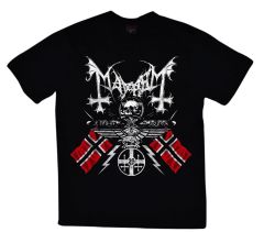 Mayhem Baskılı T-shirt