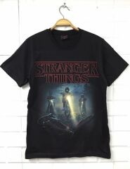 STRANGER THINGS Baskılı T-shirt