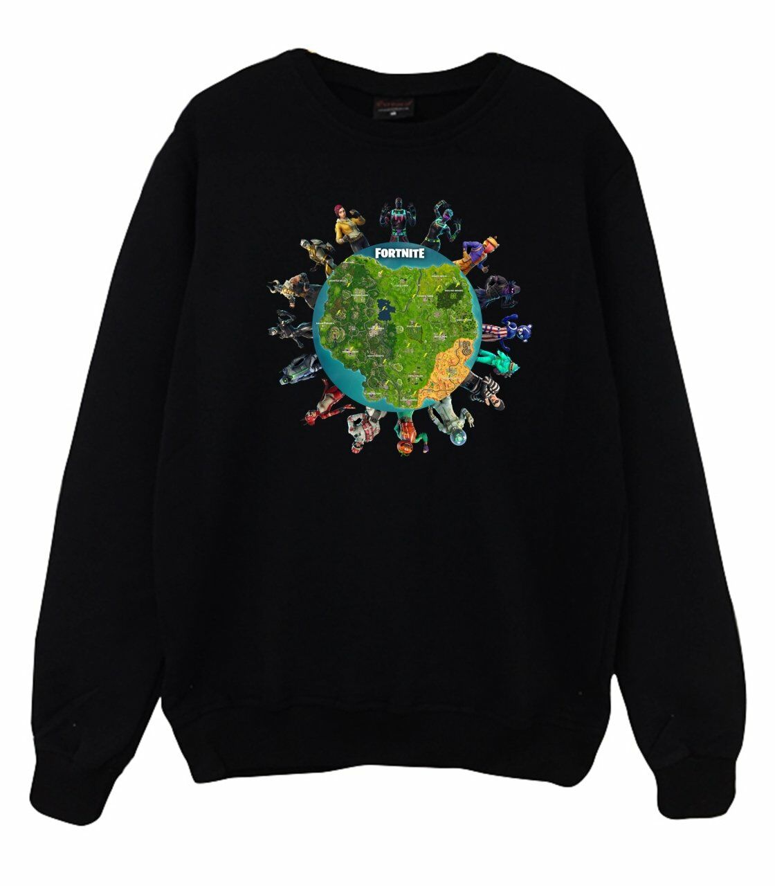 Fortnite Baskılı Sweatshirt