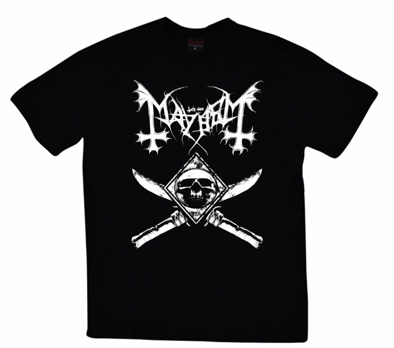 Mayhem Baskılı T-shirt