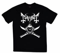 Mayhem Baskılı T-shirt