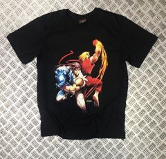 STREET FIGHTER Baskılı T-shirt