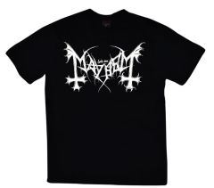 Mayhem Baskılı T-shirt