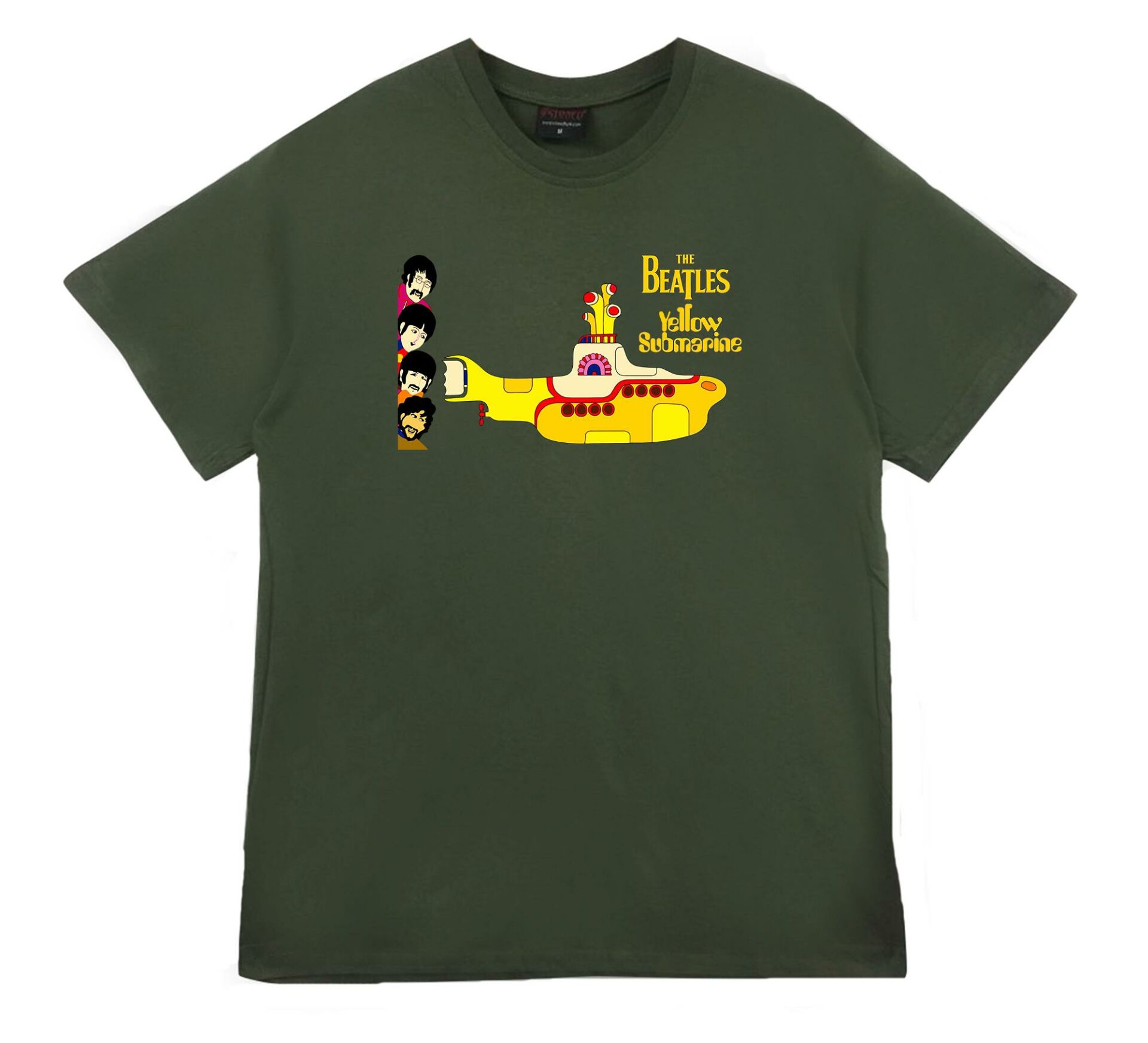 The Beatles Baskılı T-shirt