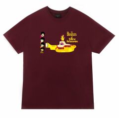 The Beatles Baskılı T-shirt