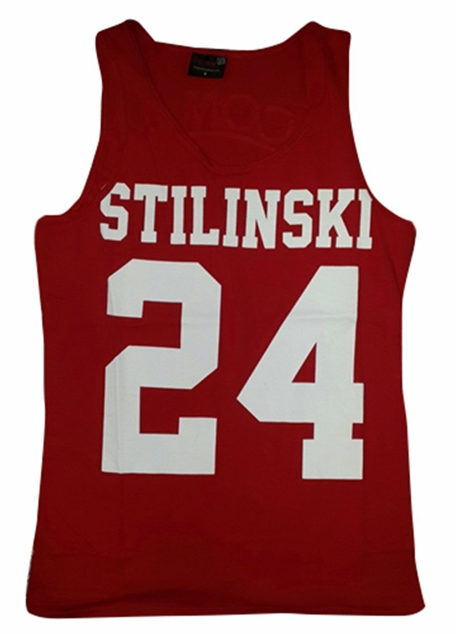 Teen Wolf - Stilinski 24 Baskılı Sıfır Kol T-Shirt