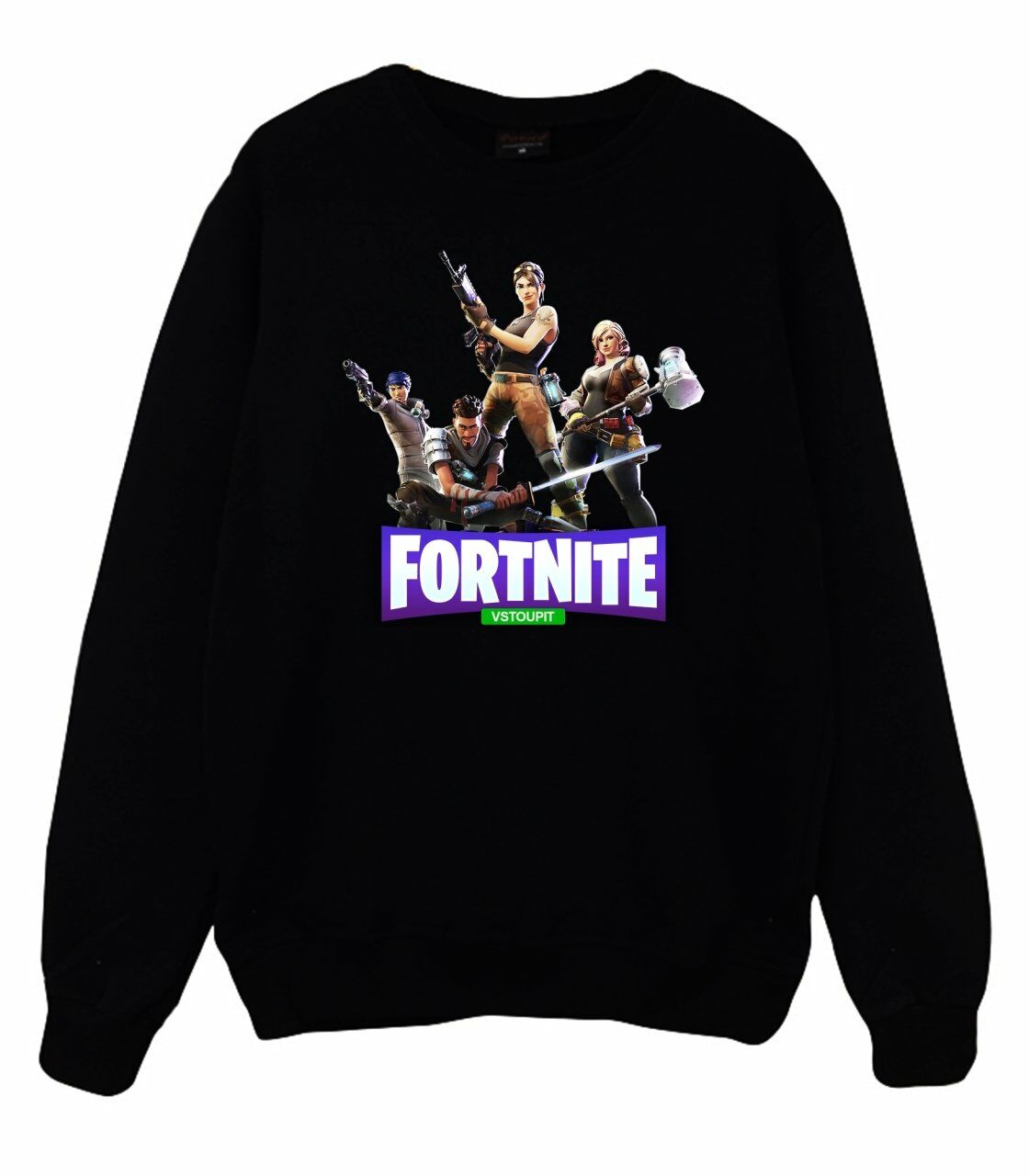 Fortnite Baskılı Sweatshirt