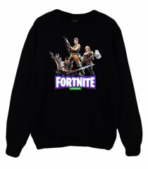 Fortnite Baskılı Sweatshirt