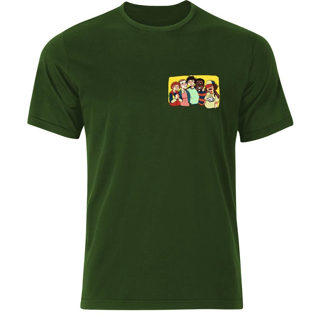 STRANGER THINGS Baskılı T-shirt