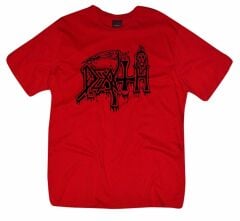 Death Baskılı T-shirt