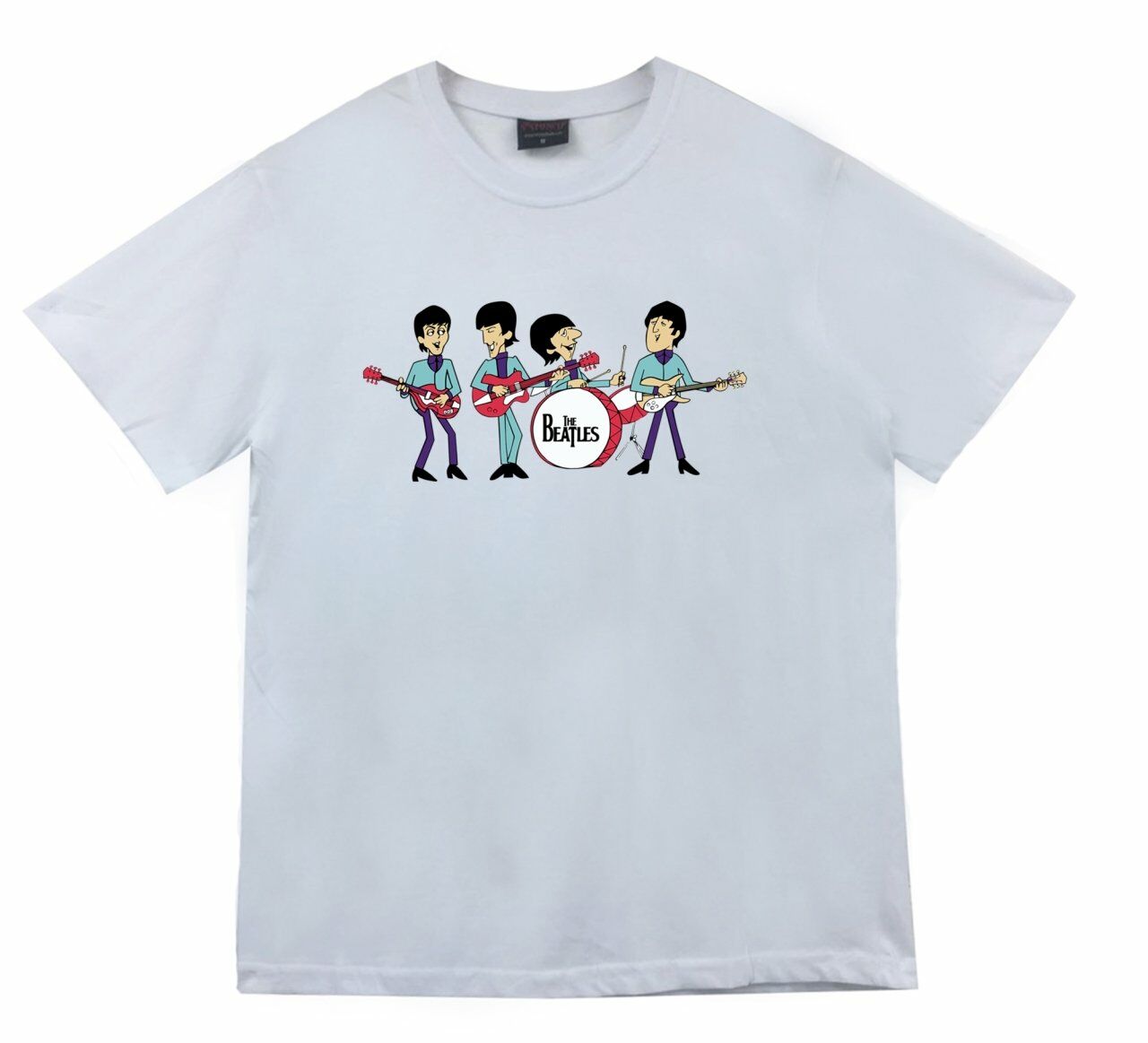 The Beatles Baskılı T-shirt