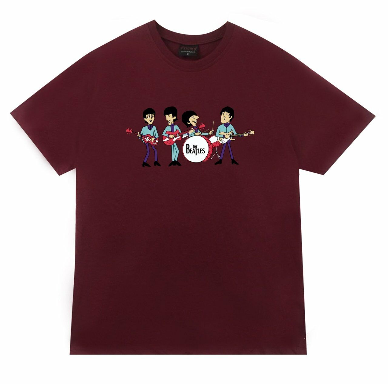 The Beatles Baskılı T-shirt