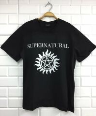 SUPERNATURAL Baskılı T-shirt