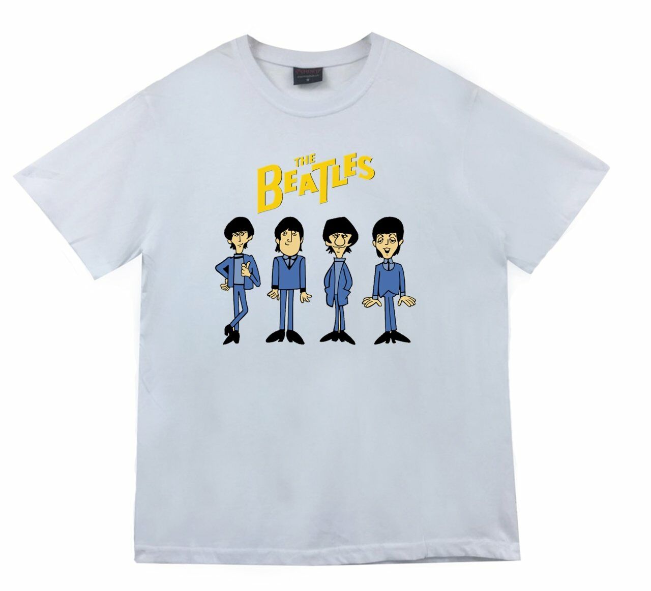 The Beatles Baskılı T-shirt